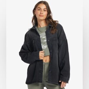 ROXY Main Character Denim Jacket